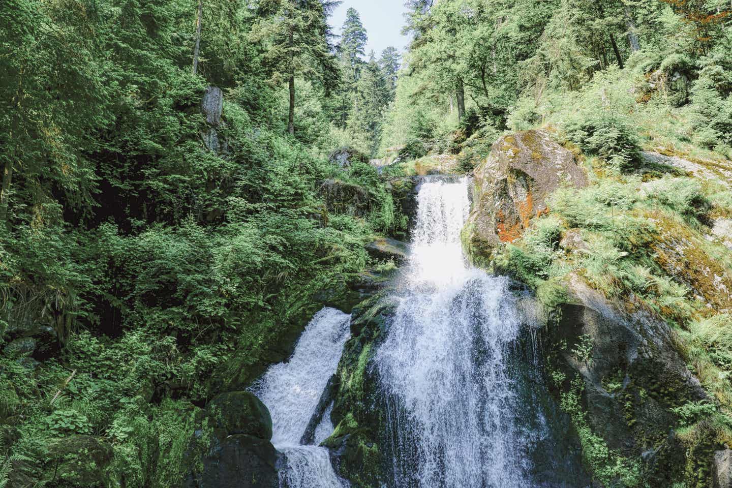 Wasserfall in Triberg im Schwarzwald