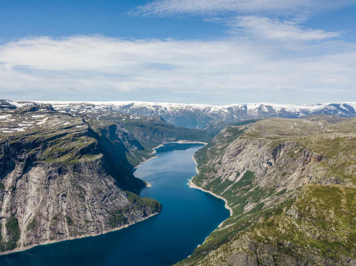 Ringedalsvatnet-See in Norwegen