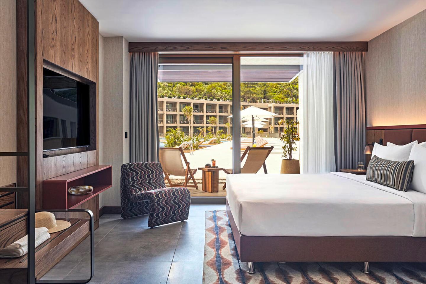 Wohnbeispiel Doppelzimmer All Access Room Poolblick