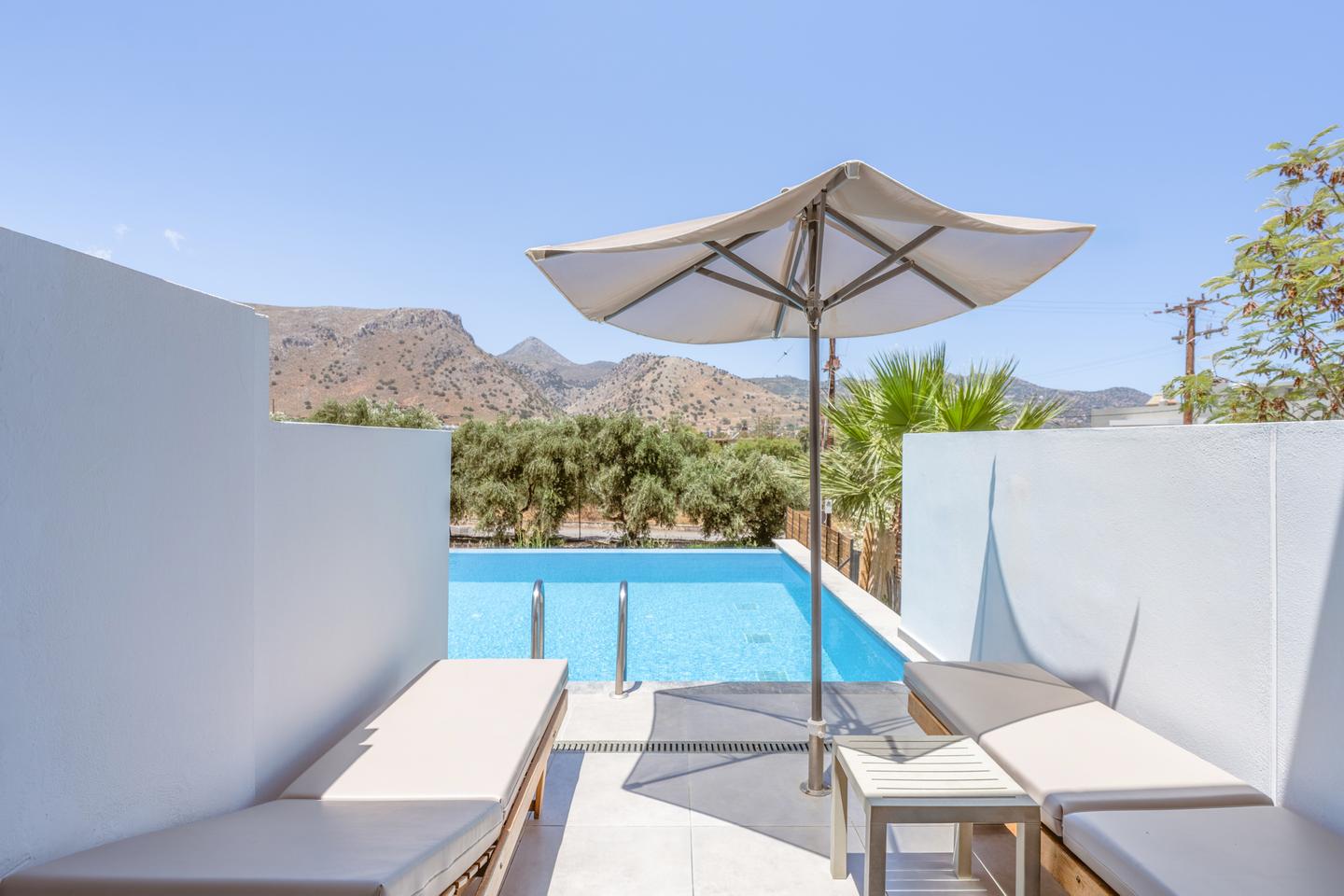 Doppelzimmer Swim-up Terrasse