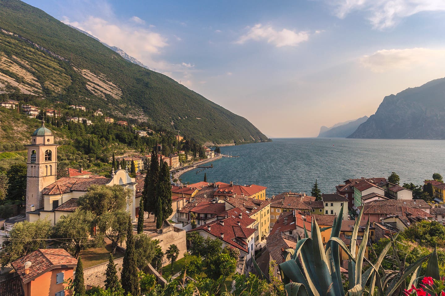 Nago-Torbole am Gardasee in Italien