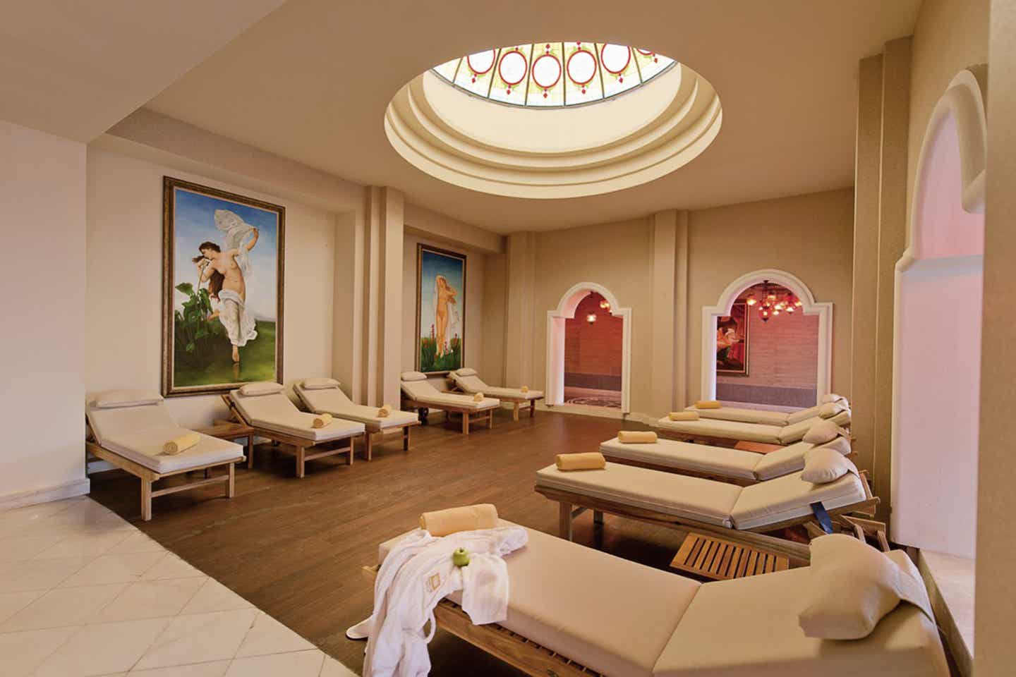 Entspannungsraum im türkischen Hamam