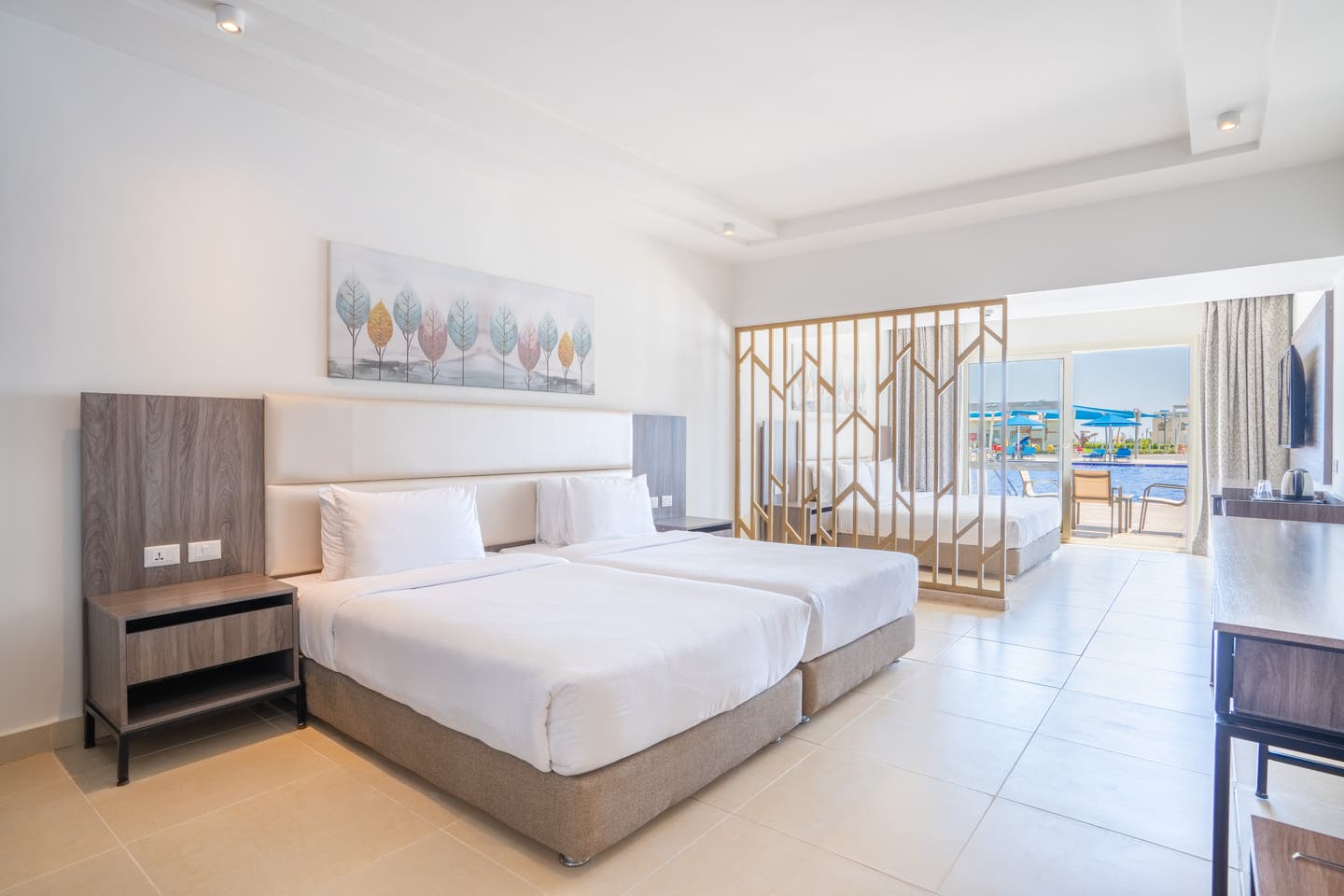 Große Familienzimmer Wohnbeispiel