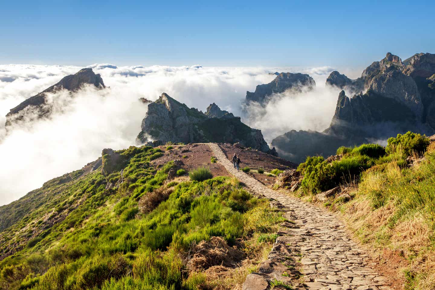 Madeira Sehenswürdigkeiten: Aufnahme vom Pico do Arieiro auf Madeira