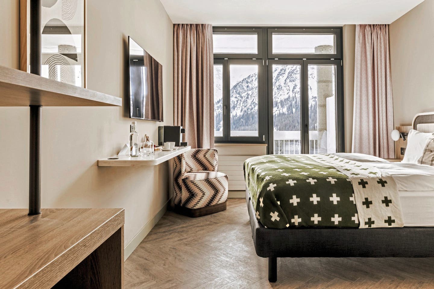 Wohnbeispiel Doppelzimmer Comfy Standard Bergblick