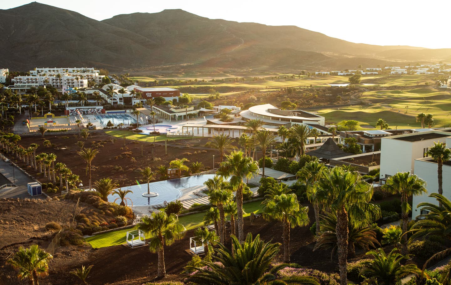 Playitas im Sonnenuntergang