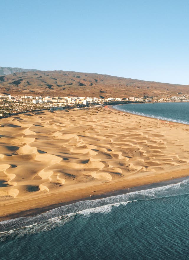 Strände Gran Canaria Strände Gran Canaria - Dünenstrand in Maspalomas