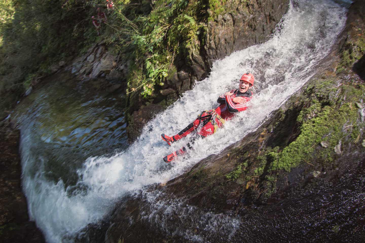 Canyoning in Österreich in der Area 47