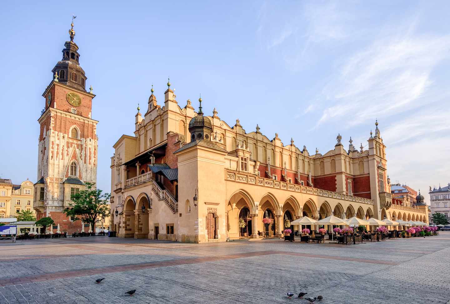 Städtereise in Polen: Tuchhalle in Krakau-Olt-Stadt