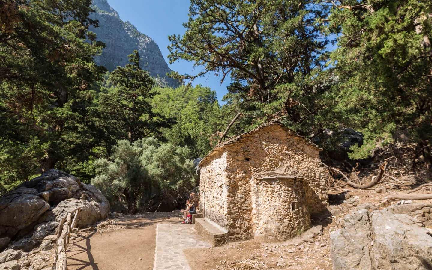 Kapelle Agios Nikolaos in der Samaria-Schlucht