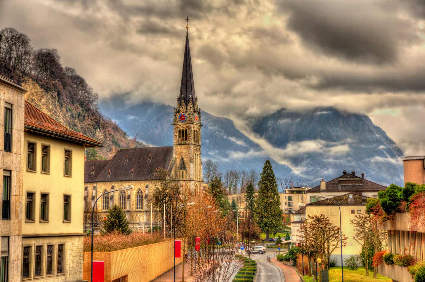 Urlaub in Liechtenstein – Zentrum von Vaduz