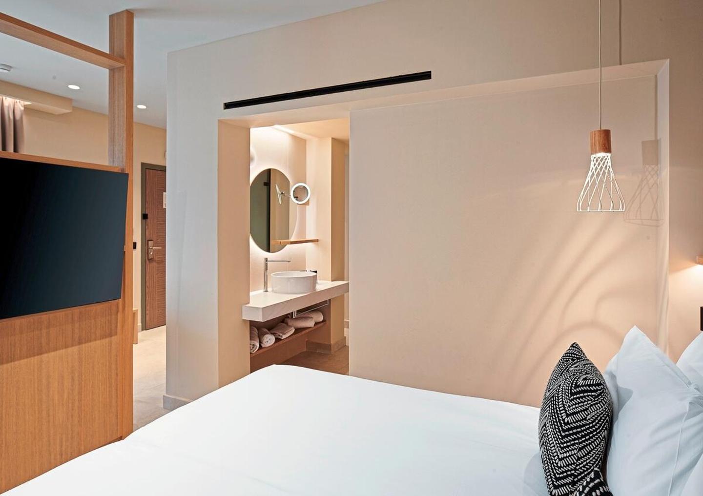 Wohnbeispiel Doppelzimmer Deluxe Gartenblick