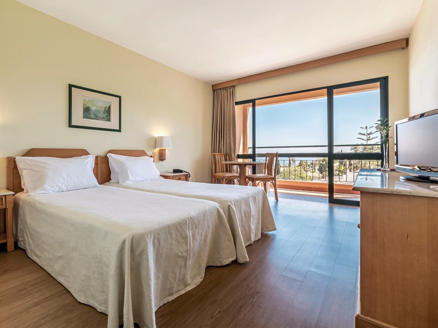 Wohnbeispiel Doppelzimmer Classic Gartenblick