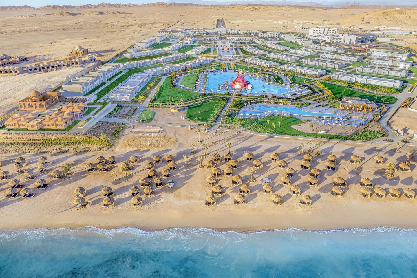 Luftbild Hotelanlage Sentido Reef Oasis Suakin Resort