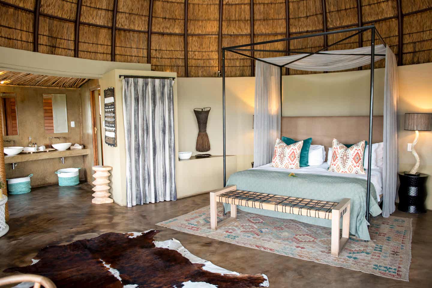 Gondwana Game Reserve: ein Blick ins Zimmer