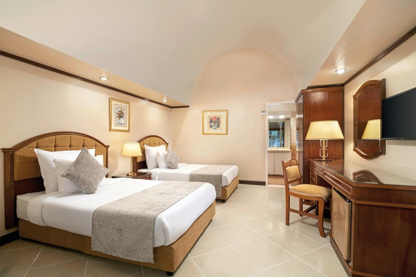 Wohnbeispiel Doppelzimmer Deluxe Gartenblick