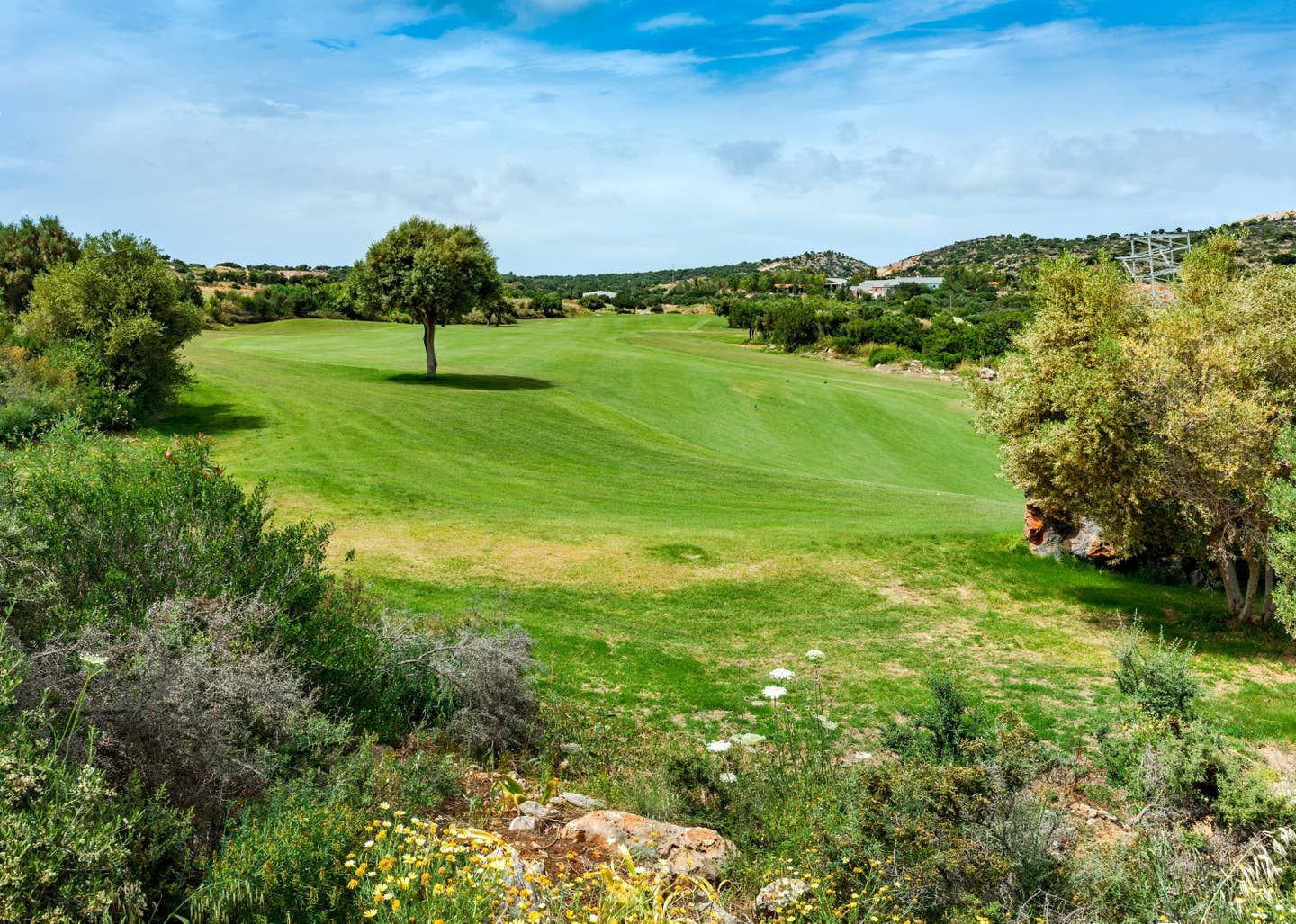 Golfplatz auf Kreta, Griechenland