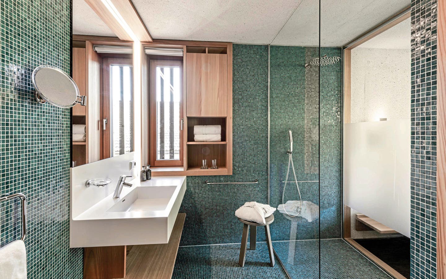 Bad im Appartement Garmisch