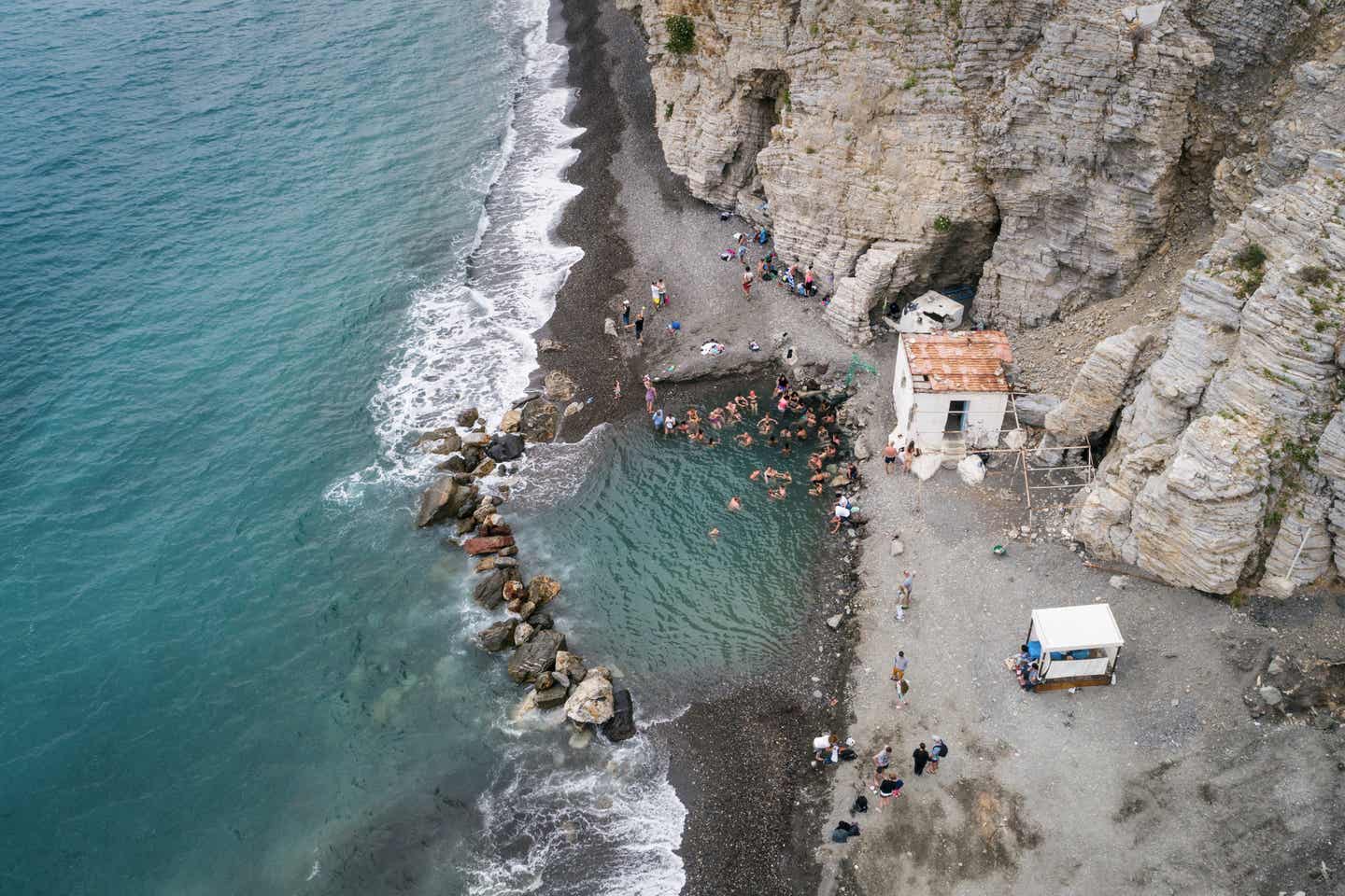 Heiße Quellen Griechenland - Paralia Embros auf Kos