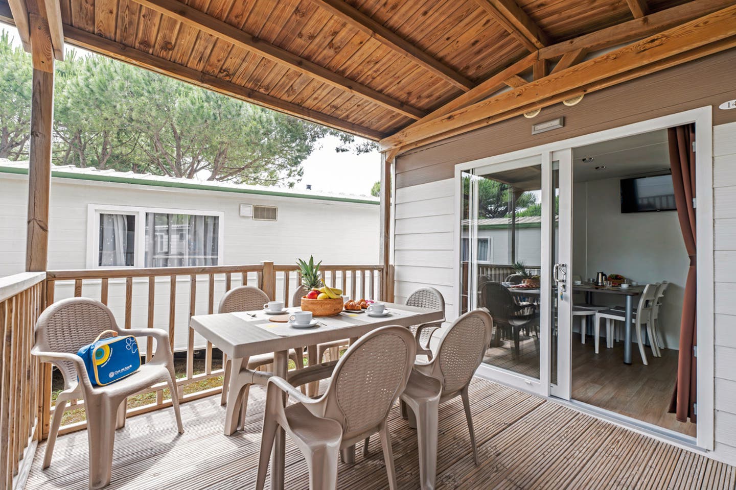 Wohnbeispiel Mobilheim Lodge Comfort Dog