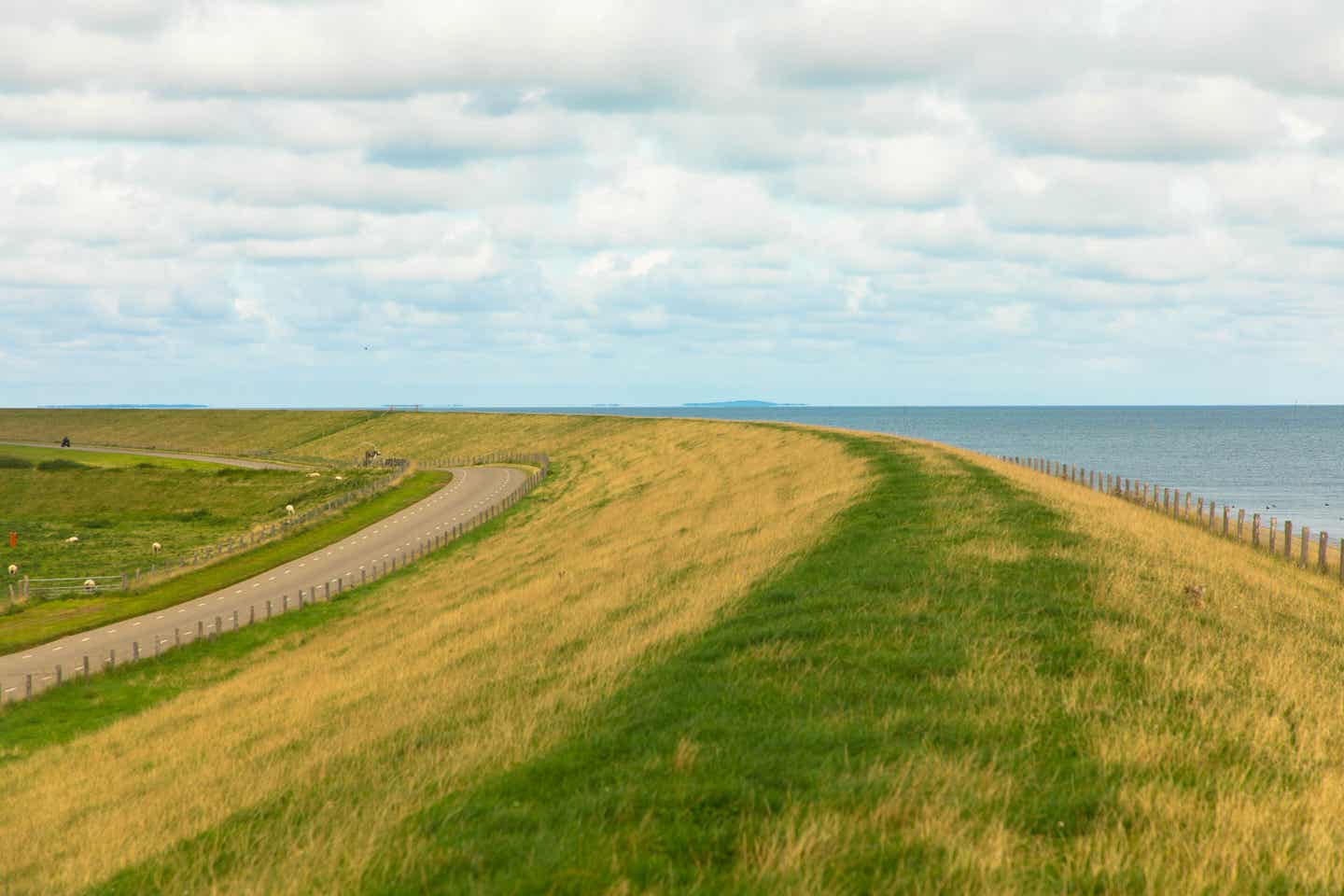 Radweg in Texel