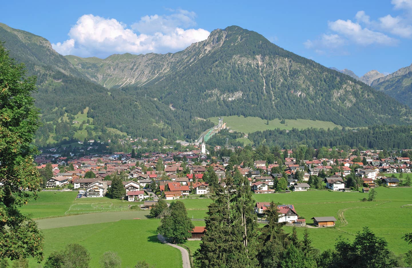 Oberstdorf – Stadtpanorama