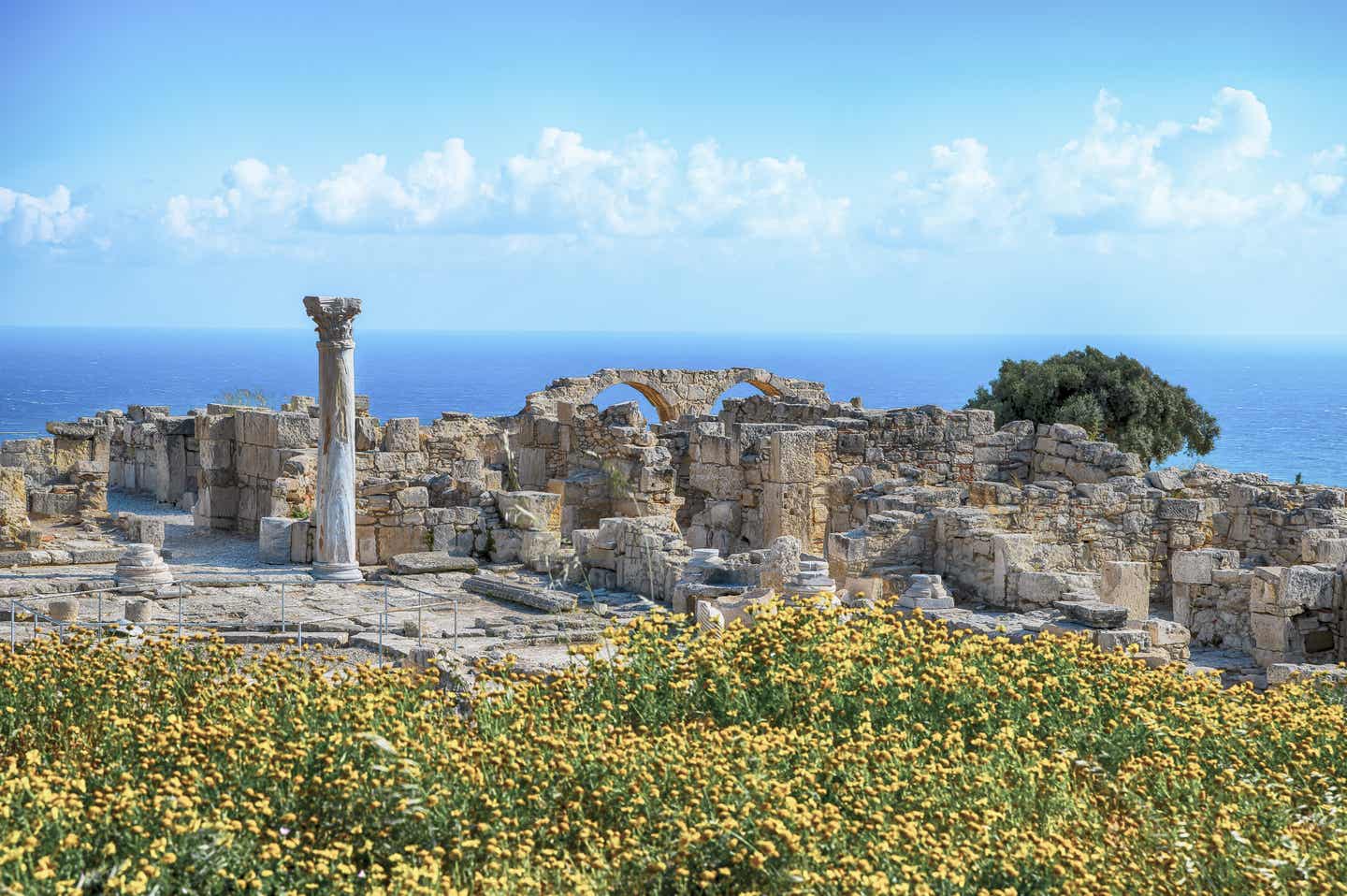 Kourion-Ruinen auf Zypern