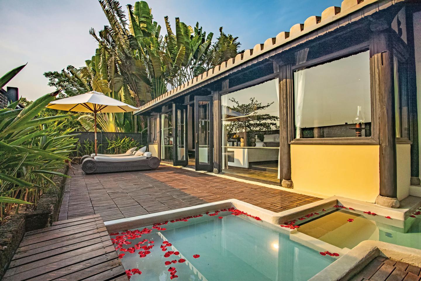 Wohnbeispiel Jacuzzi Villa