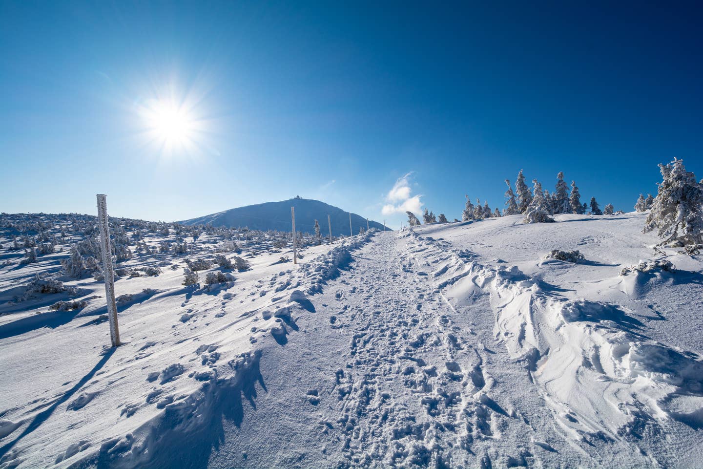 Skiurlaub in Tschechien: Schnee im Riesengebirge