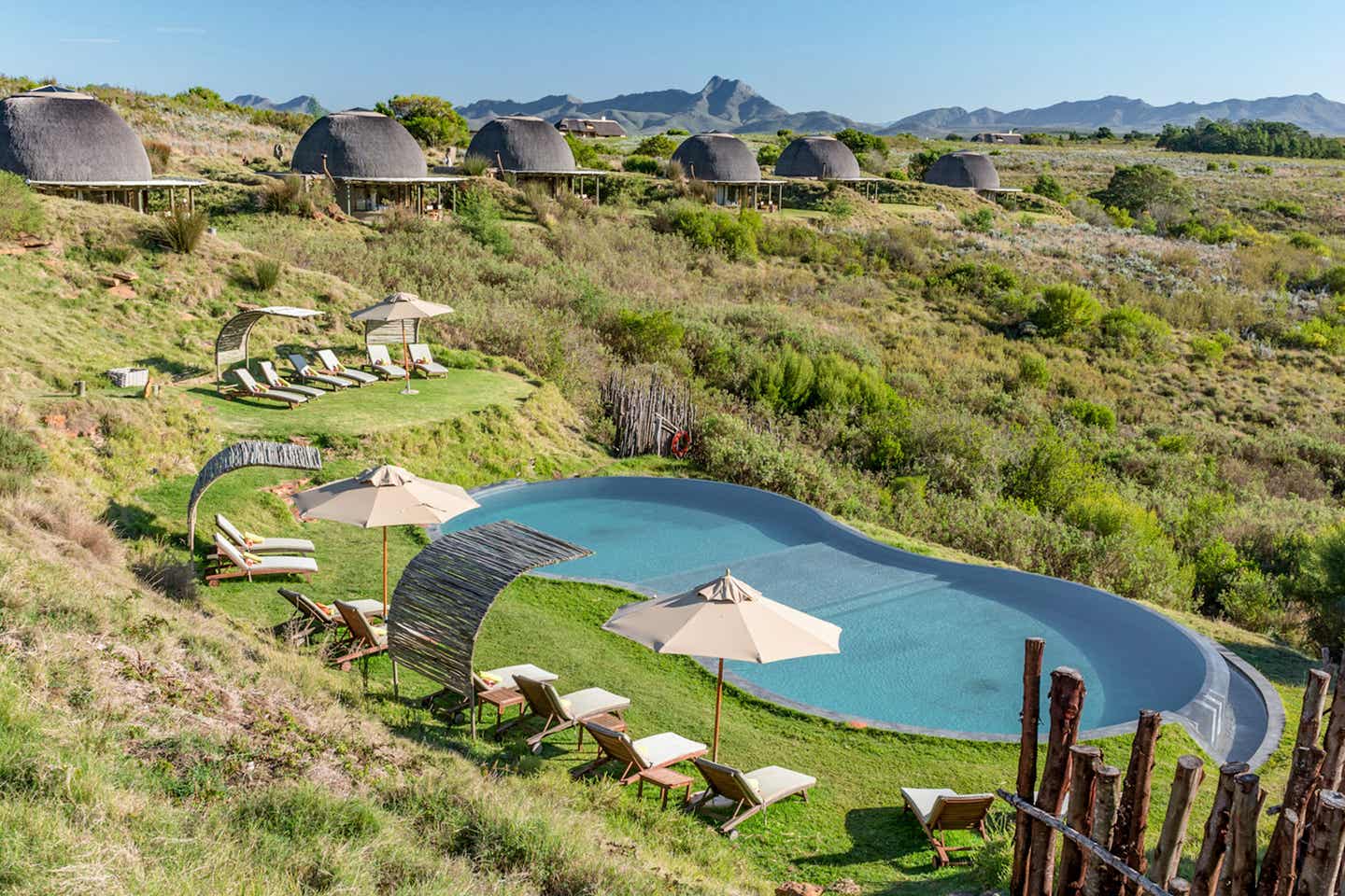 Gondwana Game Reserve: private pool