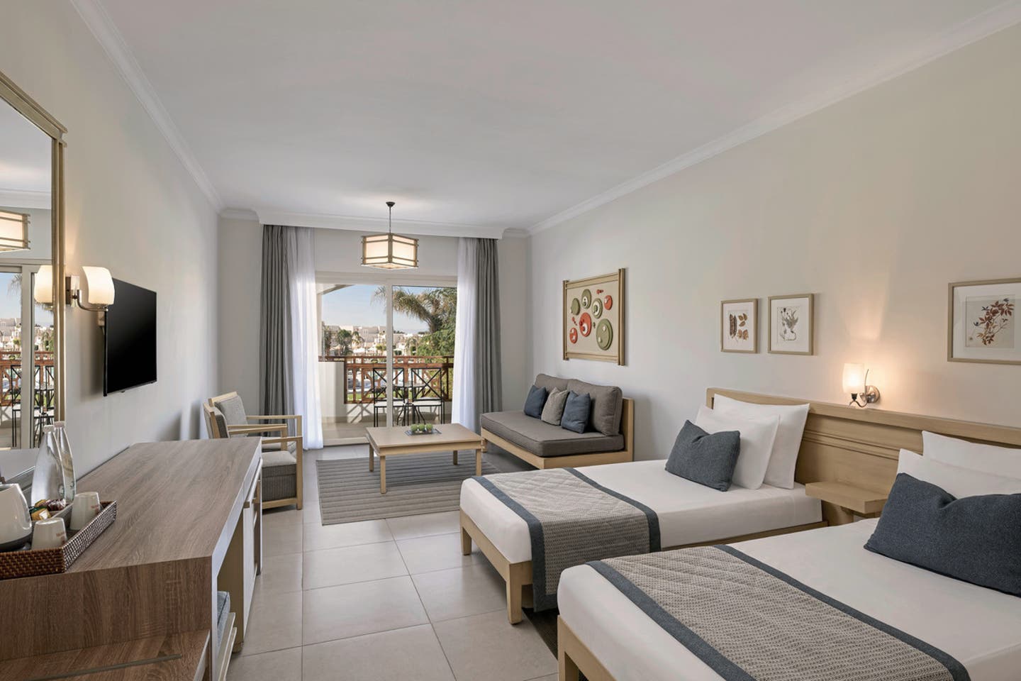 Wohnbeispiel Doppelzimmer Superior Poolblick