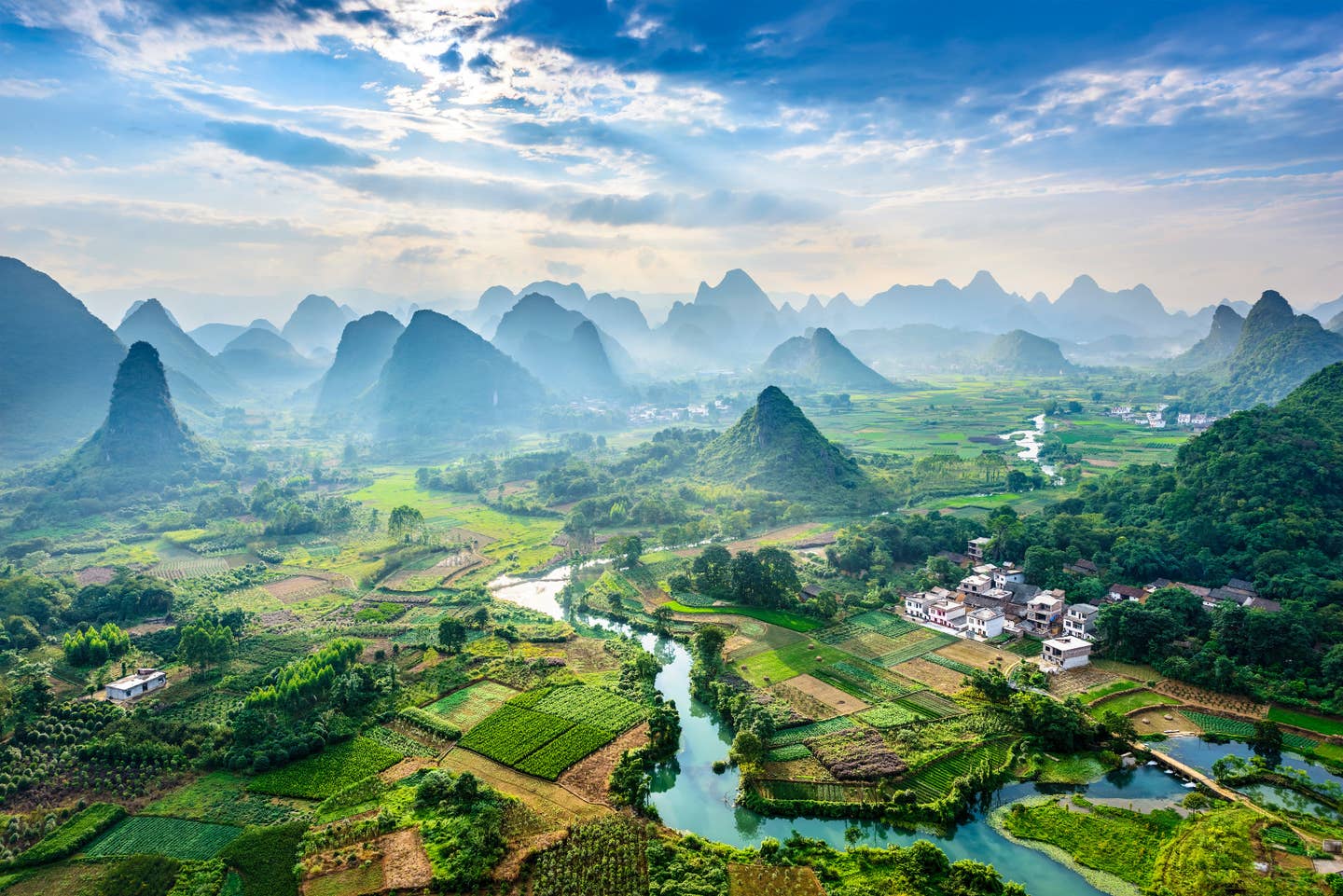 Asien – die Region Guilin in China