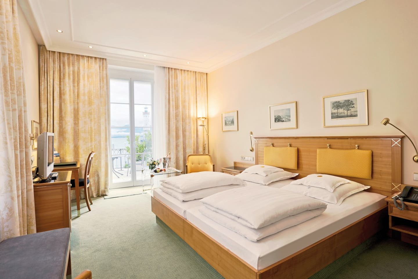 Wohnbeispiel Doppelzimmer Seeseite