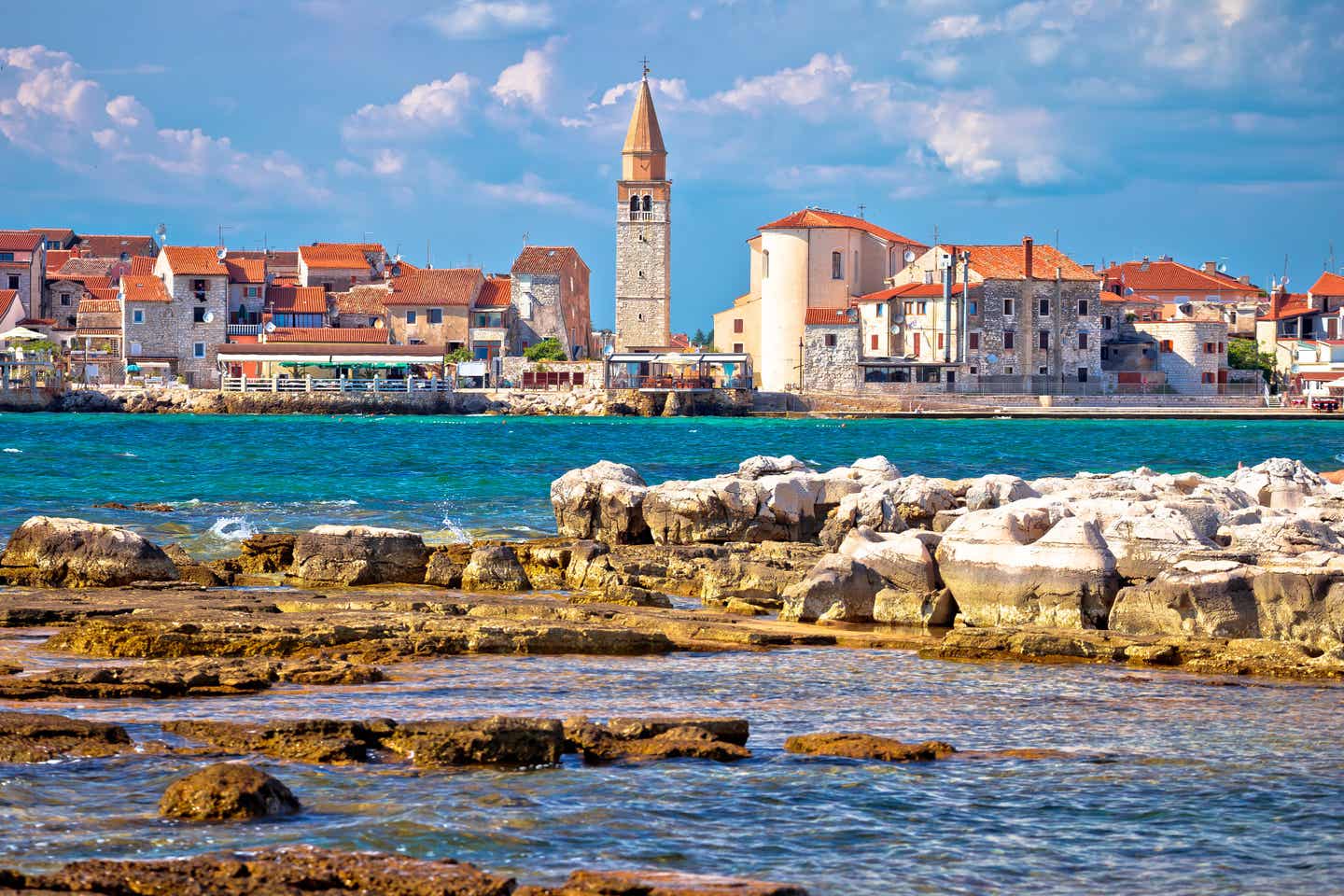 Urlaub in Umag – Panorama vom Meer