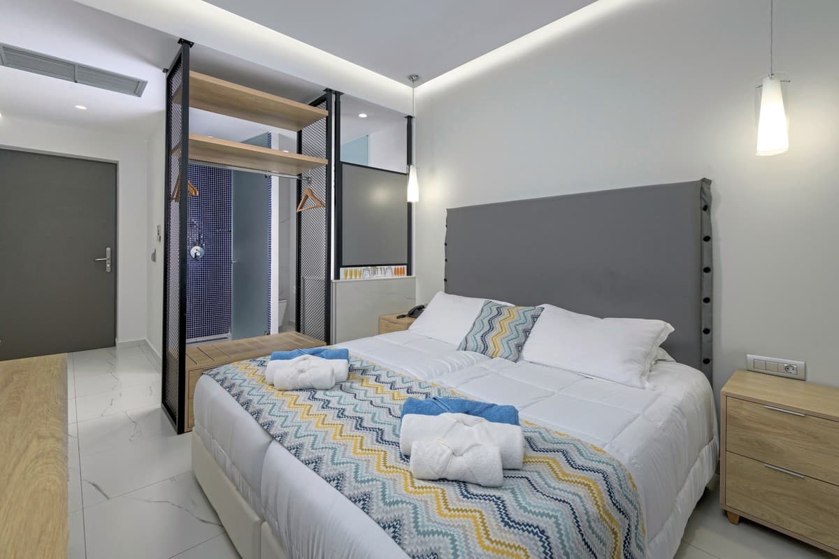 Wohnbeispiel Doppelzimmer Superior seitl. Meerblick