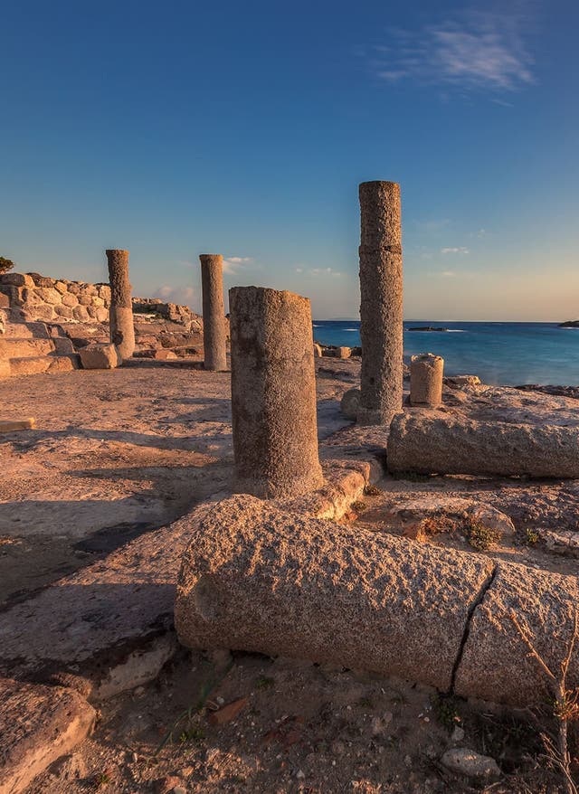 Sehenswürdigkeiten auf Kos Agios-Stefanos-Basilika und Strand