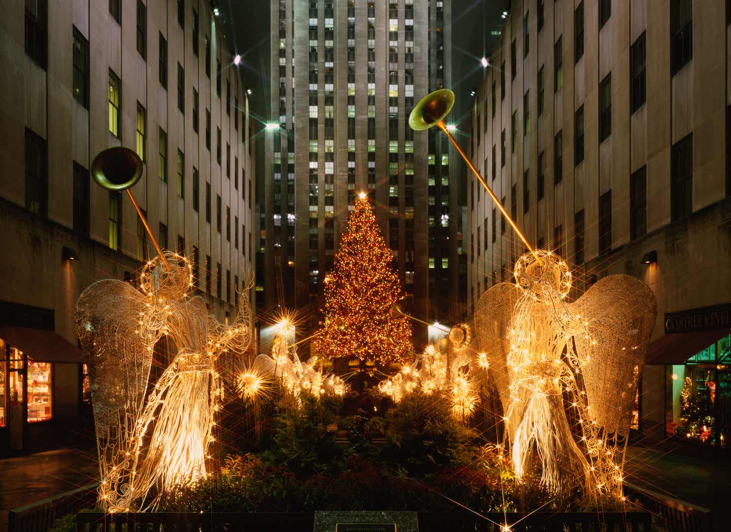 Rockefeller Center zu Weihnachten