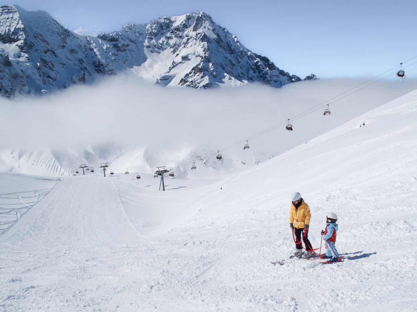 Mit Kids in den Schnee