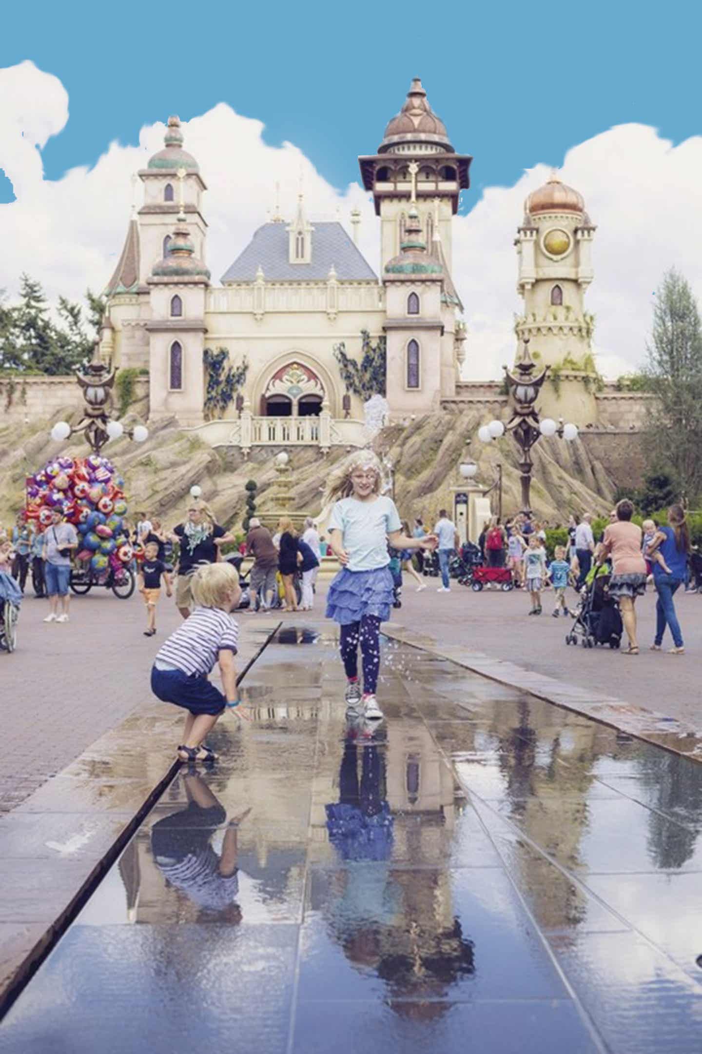 Freizeitpark Efteling Kinder spielen