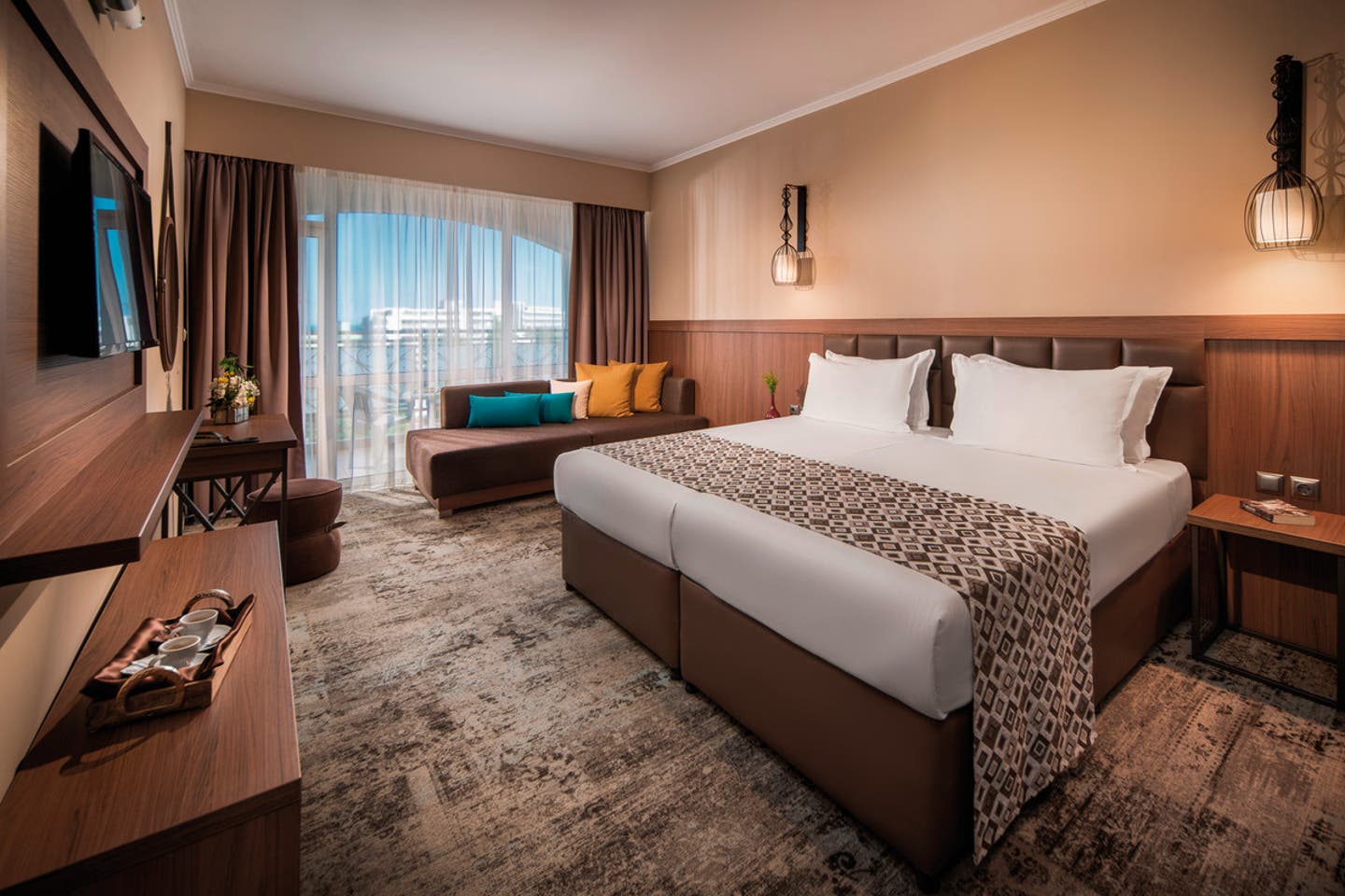 Wohnbeispiel Doppelzimmer Deluxe Meerblick