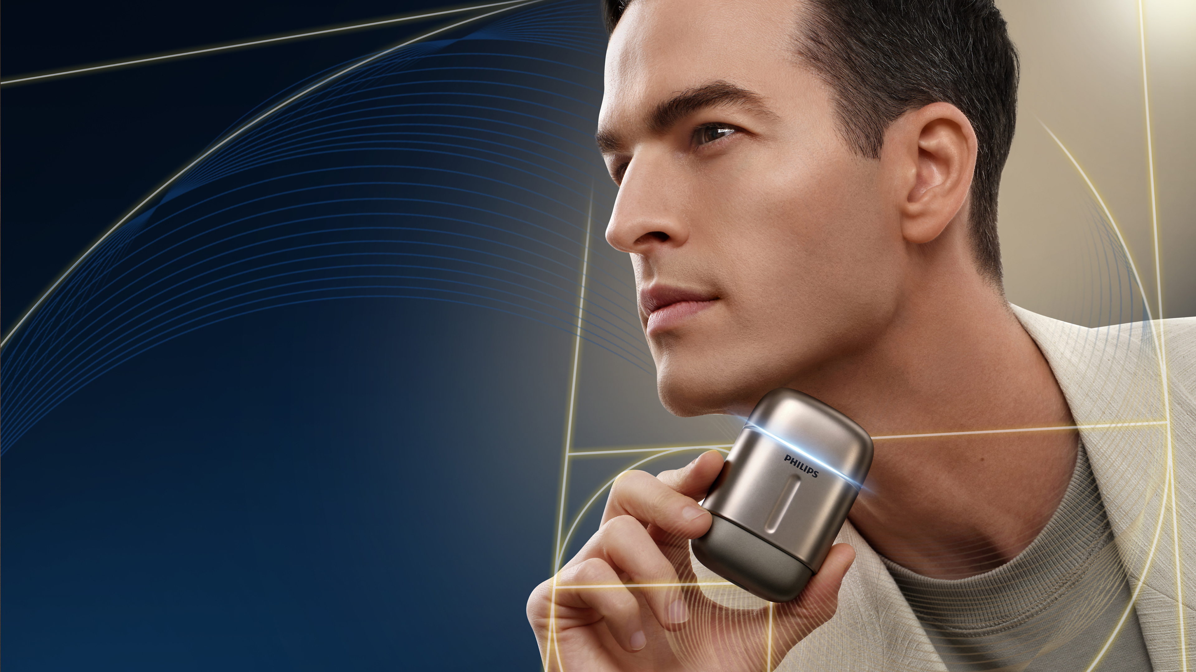 Powerful, skin-close shave