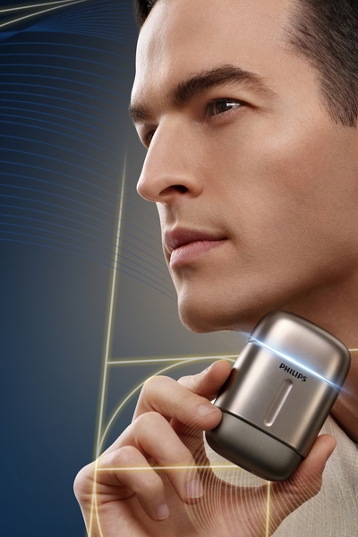 Powerful, skin-close shave