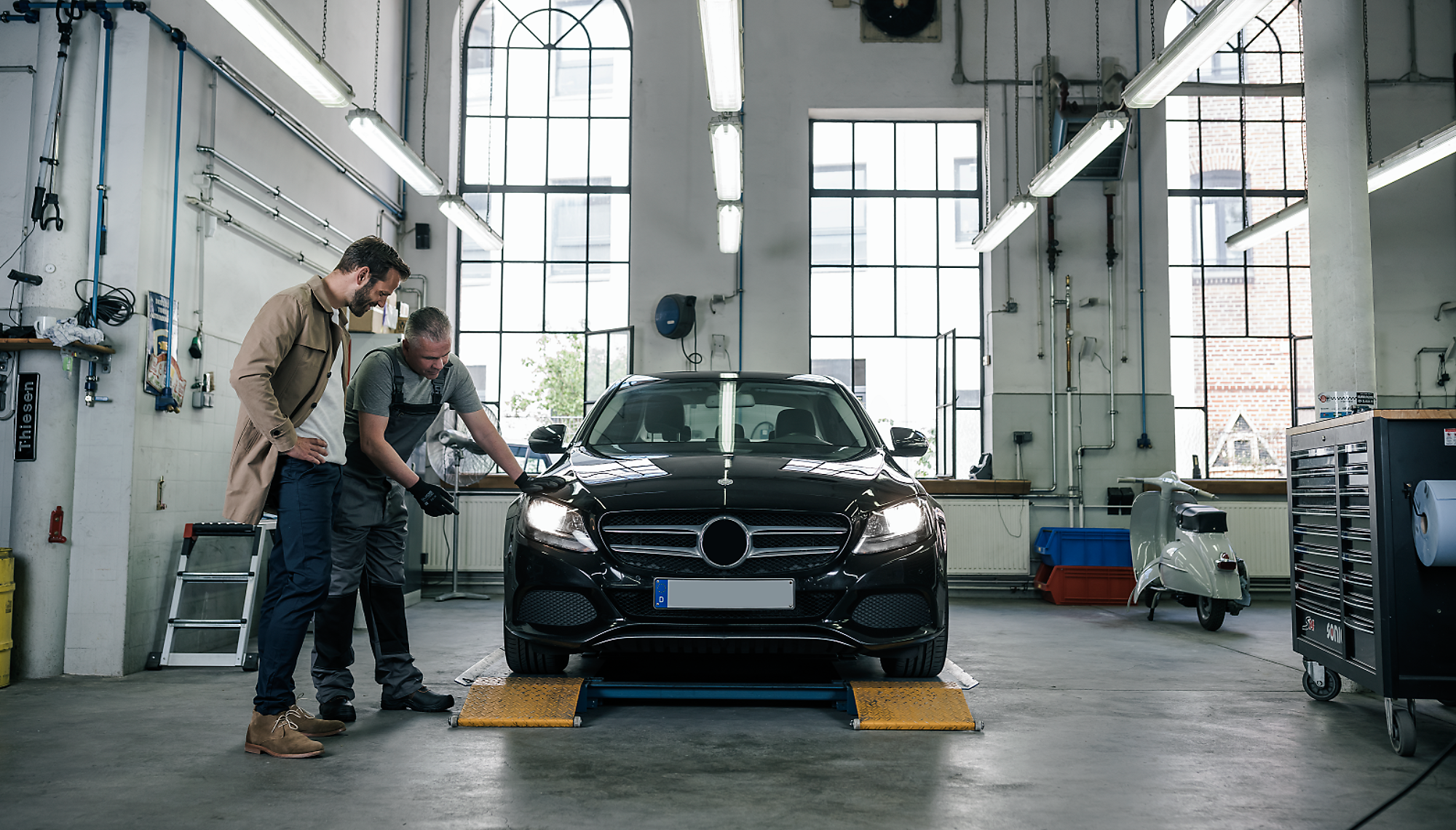 Change bulbs in pairs