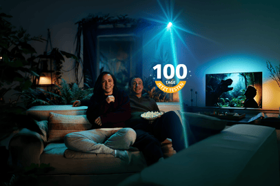 Ambilight Zufriedenheitsgarantie