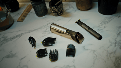 Prim-plan al atașamentelor de îngrijire