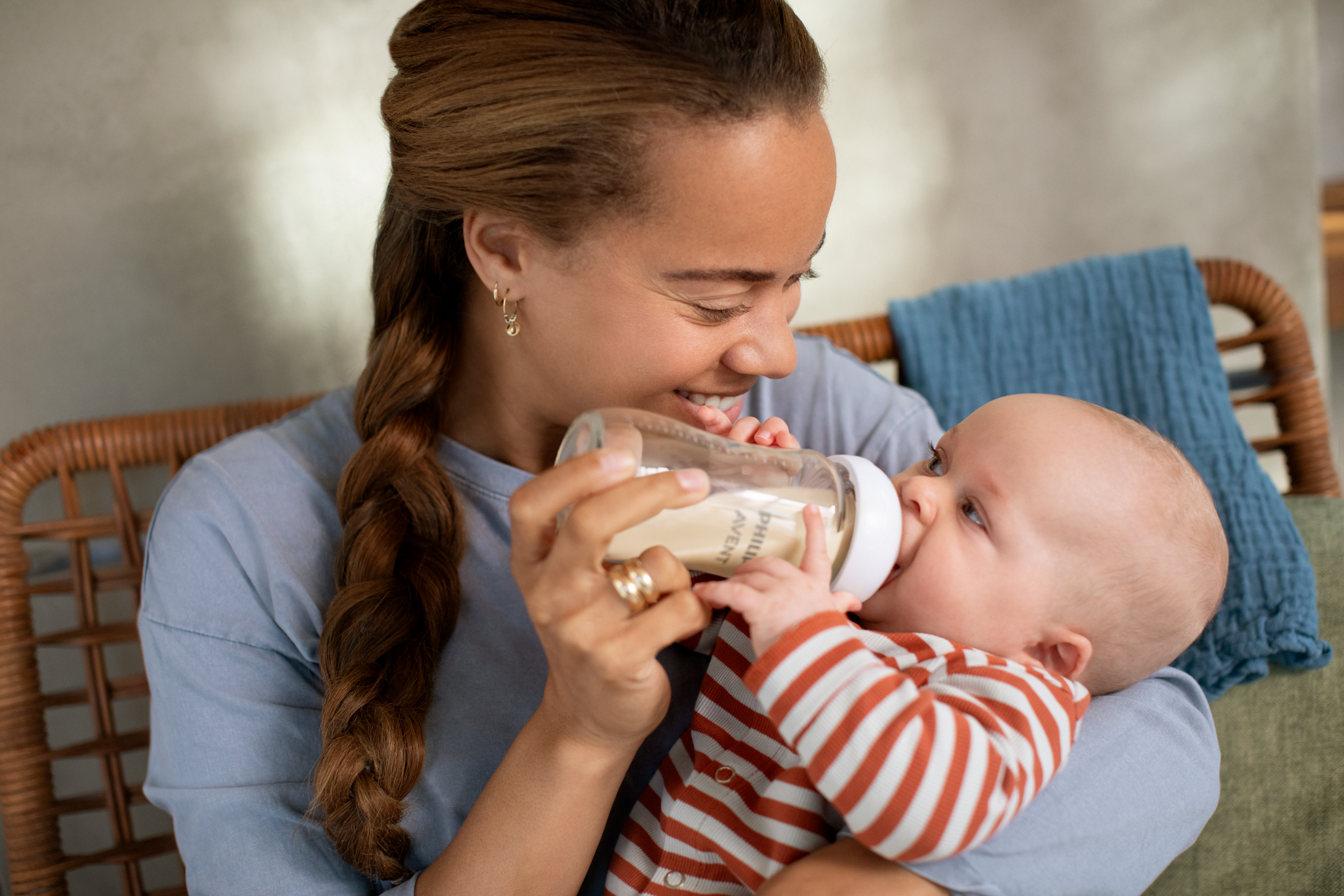 Be patient as baby adjusts