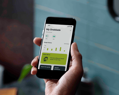 Aplicación DailyCare de Philips OneBlade