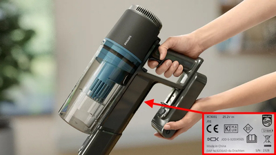 Philipsov črni sesalnik