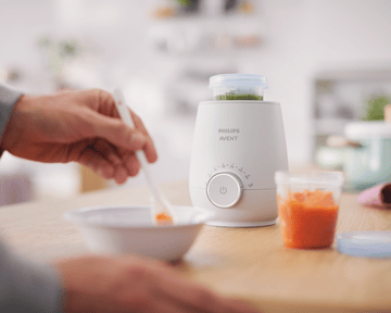 Warming solids in Avent Bottle Warmer