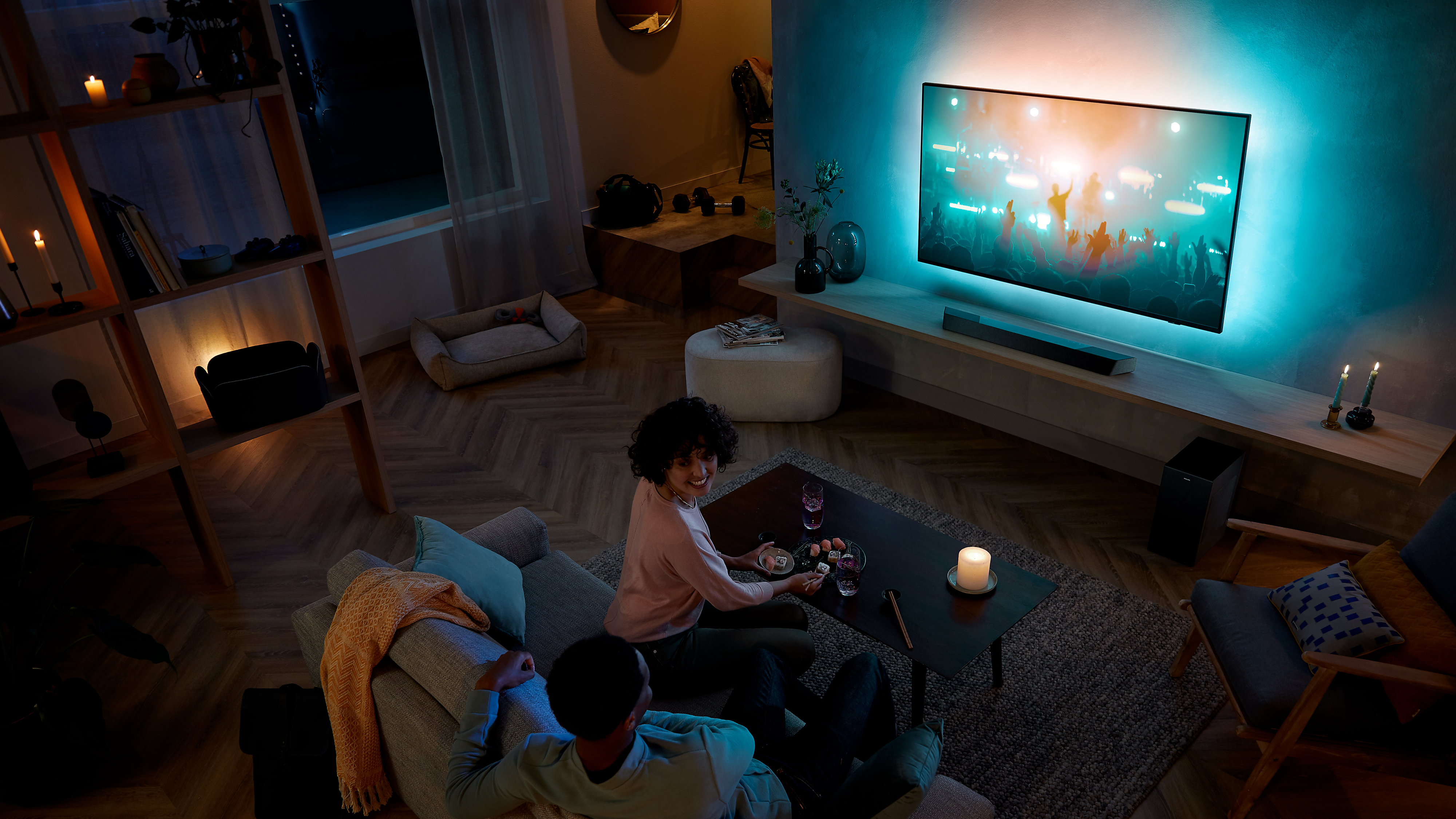 Spremenite dnevno sobo v kinematografsko dvorano